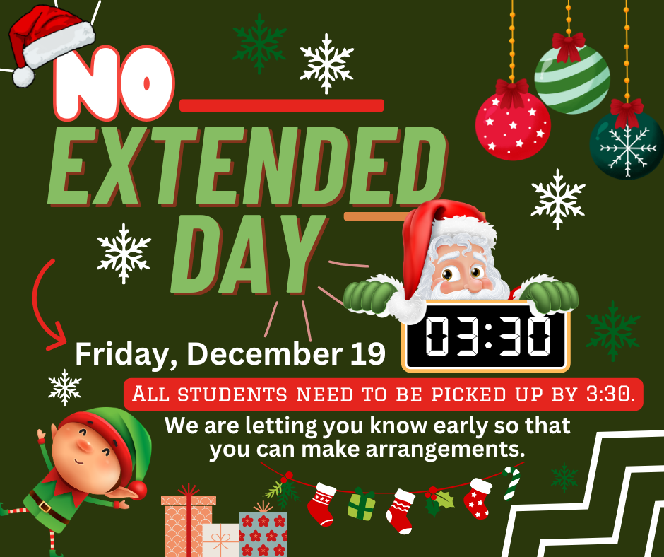 December Extended Day
